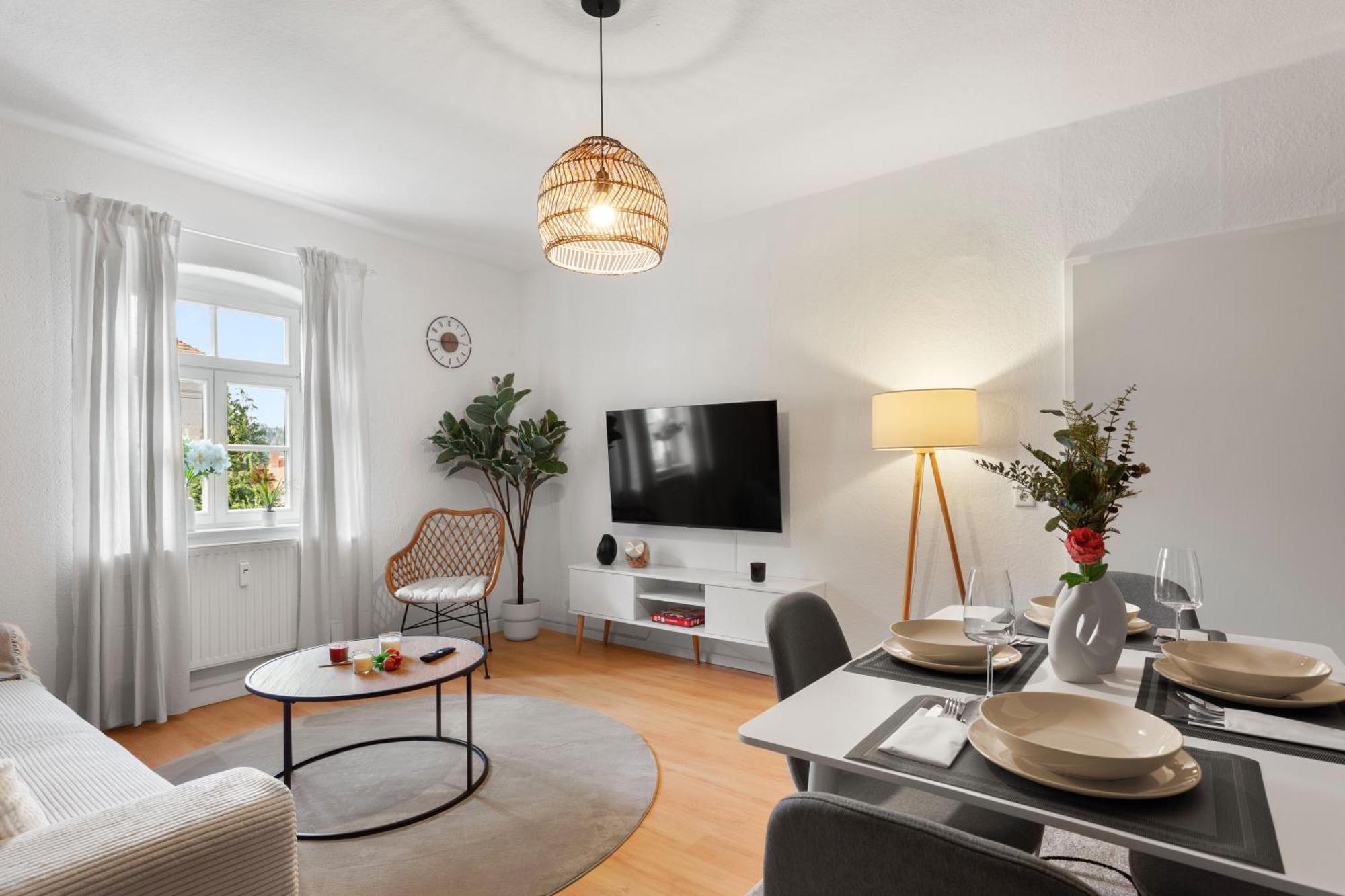 Stilvolles Apartment Mit Festungsblick Im Zentrum Königstein Esterno foto